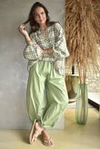 Paloma Classic Barrel Pant Matcha